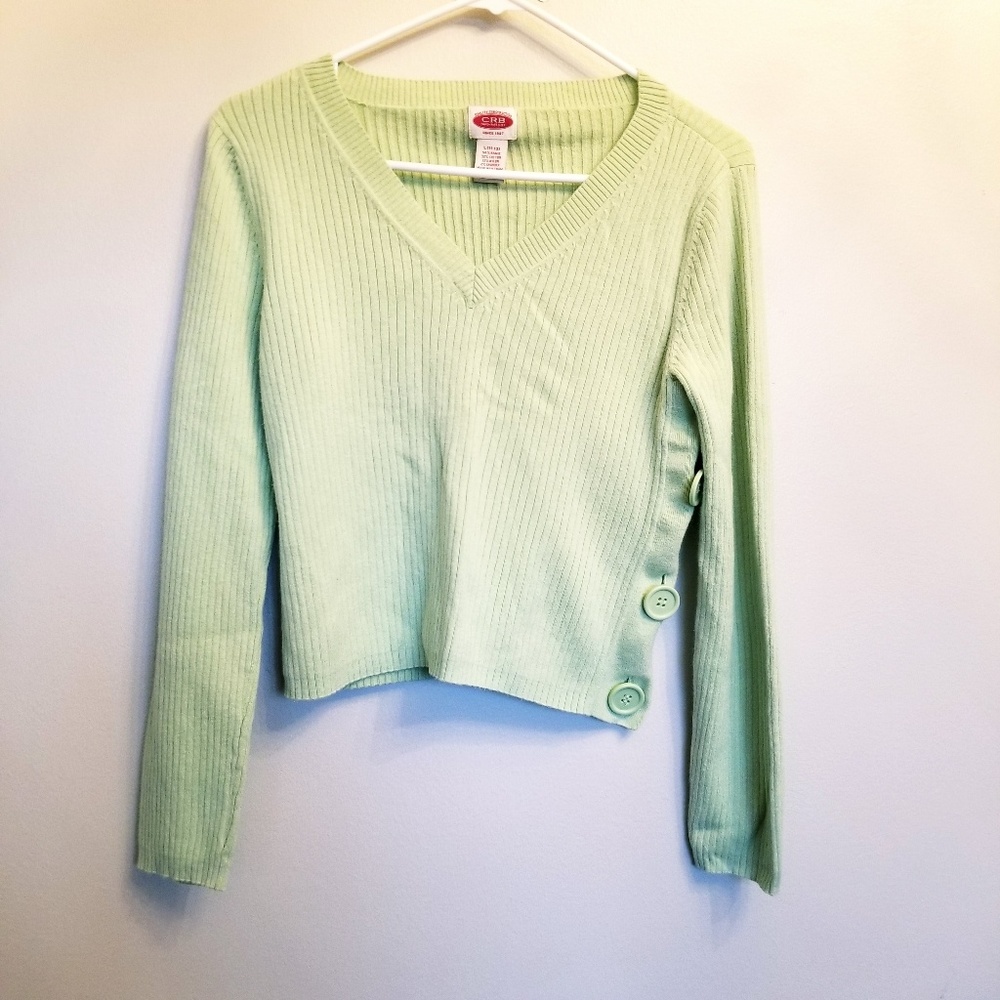 Ribbed style sweater. Size L (11-13)